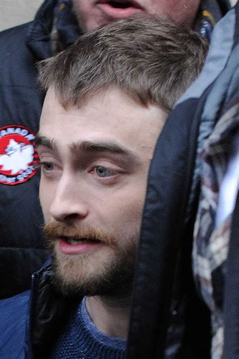Harry Potter Star Daniel Radcliffe Shows Off His Red Beard And