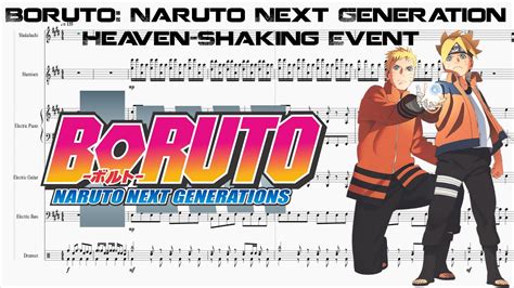 Partitura Boruto Naruto Next Generation Heaven Shaking Event Youtube