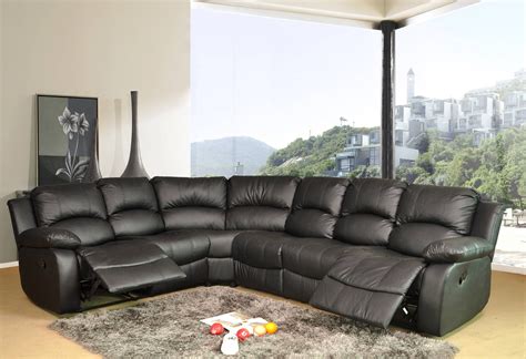 Best 30 Of Large Black Leather Corner Sofas