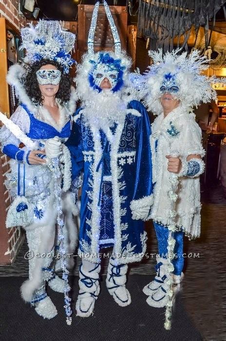 Coolest Winter Wonderland Group Costume Ice Queen Jack Frost And Snow