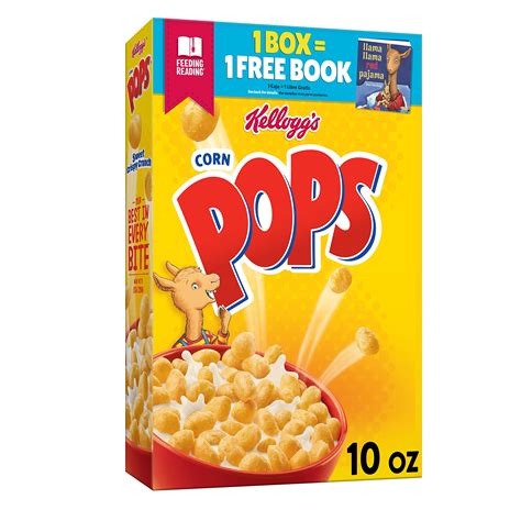 Kelloggs Corn Pops Breakfast Cereal Original Excellent Source Of 7