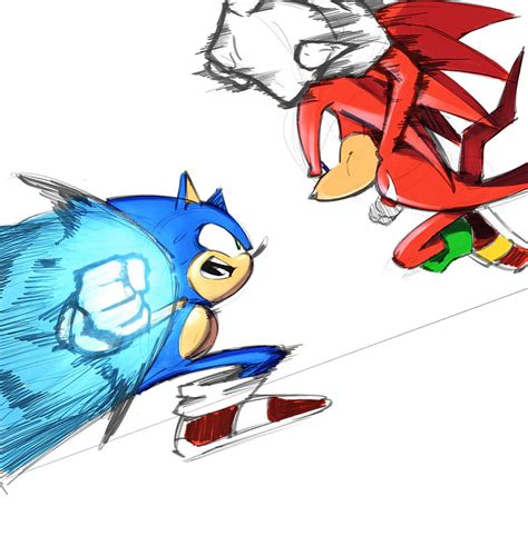 Sonic Vs Knuckles Sega Sonic The Hedgehog Hd Phone Wallpaper Peakpx