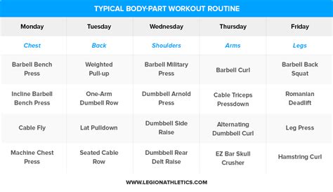 Total Body Gym Workout Plan Off 60