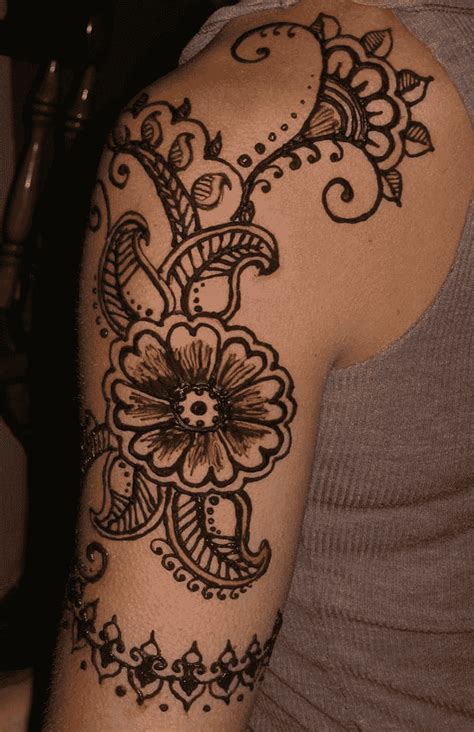 Shoulder Mehndi Design Images Pictures Ideas