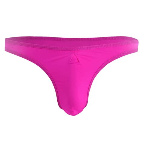 Mens Sexy Thong Underwear Tanga Bikini Briefs Panties Lingerie Bulge