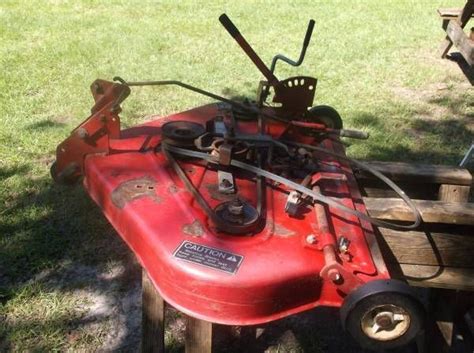 Wheel Horse A11 36 In Mower Deck Rear Dishcharge 3 Blades Works