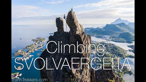 Rock Climbing Svolværgeita Lofoten Norway Youtube