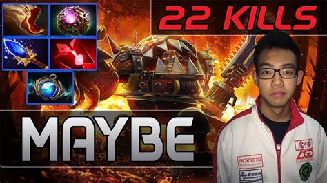 Dota 2 Patch 686 Lgd Maybe Timbersaw 22 Kills Aether Lens