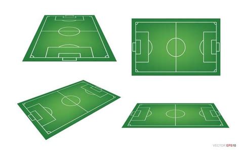Football Field Vector Art Icons And Graphics For Free Download