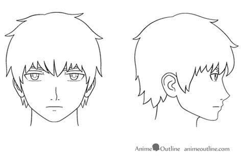 Draw Male Manga Nose Clip Art Library
