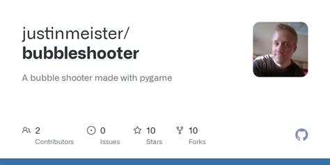 Github Justinmeisterbubbleshooter A Bubble Shooter Made With Pygame