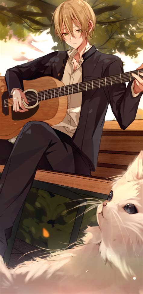 What is the use of a desktop. 720x1480 Anime Boy Playing Guitar 720x1480 Resolution Wallpaper, HD Anime 4K Wallpapers, Images ...