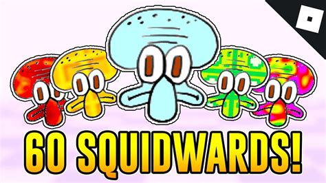 How To Get All 60 Squidward Badges In Find The Squidwards Roblox