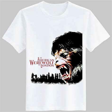 American Werewolf In London T Shirt 80s Horror Movie 100 Cotton