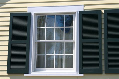 Exterior Louvered Shutters Colonial Shutterworks