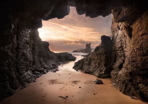 View From Beach Cave