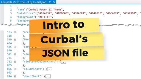 Complete Json Theme For Power Bi By Curbal Curbal