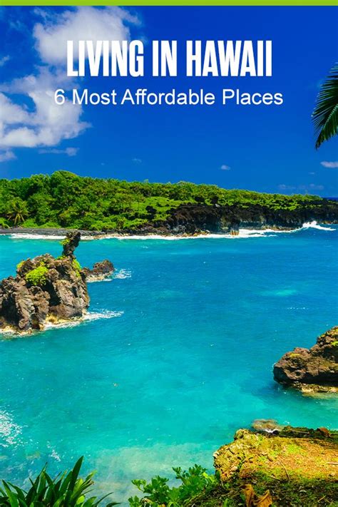 The Ocean With Text That Reads Living In Hawaii 6 Most Comfortable Places