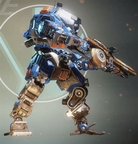 Ion Prime Side View Titanfall Robots Concept Mech