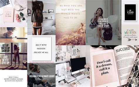How To Create A Digital Vision Board With Canva Arrow X Moon