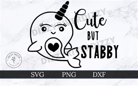 Narwhal SVG DXF PNG Cricut Cut File Silhouette Cut Etsy