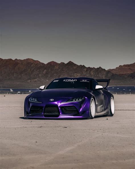 Purple Widebody Supra Luxury Car Photos Supra Sema 2019