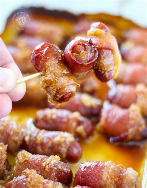 Little Smokies Wrapped In Bacon Party Or Game Day Appetizer
