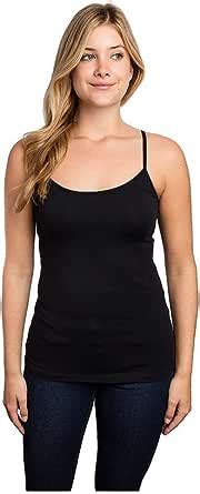 Nearly Nude 2 Pack Womens Cotton Modal Seamless Cami At Amazon Womens