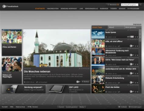 In addition to logging in via the remote control, you can now conveniently log in via mobile device. ZDF-Mediathek: Relaunch online - Das neue Angebot 2016 · KINO.de