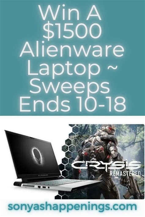 Win An Alienware M15 Laptop