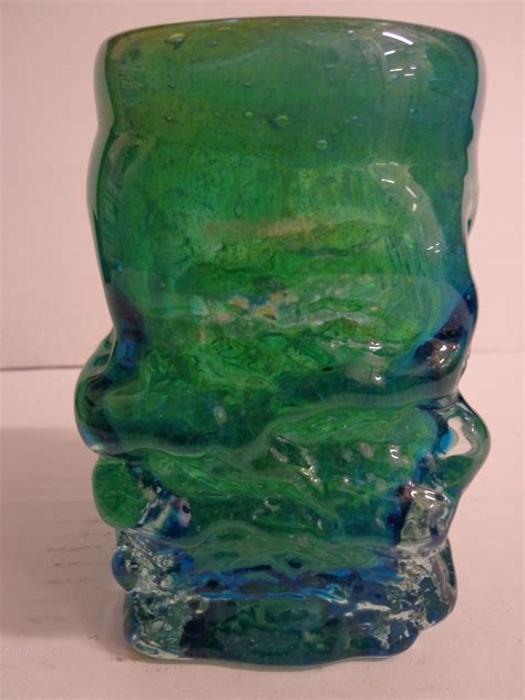 Shop wayfair for a zillion things home across all styles and budgets. Antiques Atlas - Mdina Textured Turquoise Glass Vase.