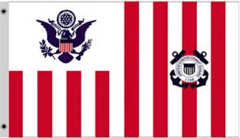 Us Coast Guard Ensign Flag 3 X 5 Nylon