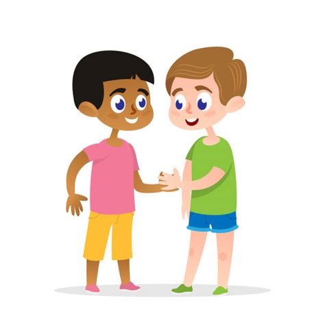 Two Boys Illustrations Royalty Free Vector Graphics And Clip Art Istock