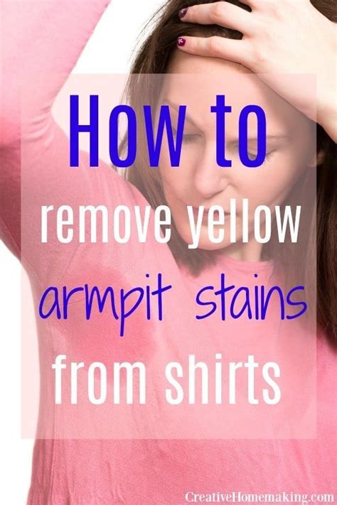 How To Remove Armpit Stains From Colored Shirts Hines Susan