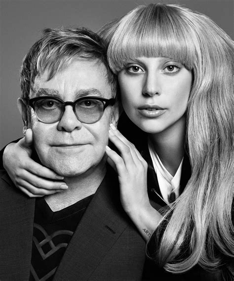 An Exclusive First Look At Lady Gaga And Elton John S New Collab In 2020 Lady Gaga News Lady