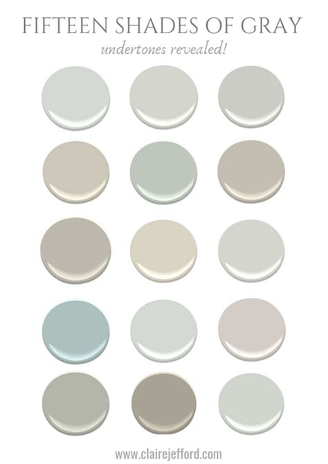 Best Gray Paint Colours By Benjamin Moore Claire Jefford