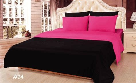 Hot Pink And Black Print Comforter And Bedding Sets For Girls To Teens