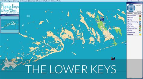 Florida Keys Distance Maps