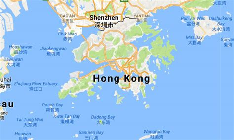 Hongkong Map 