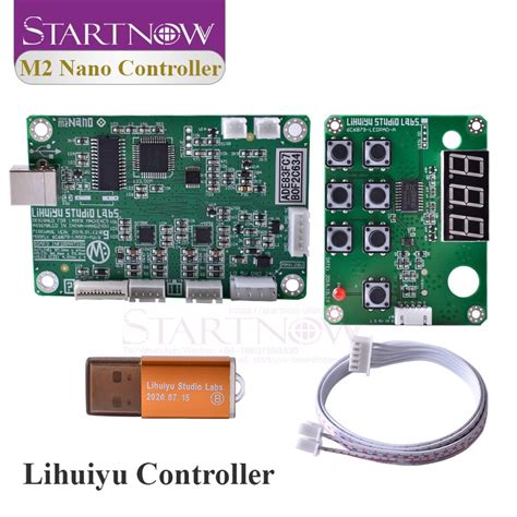 Startnow M Nano Laser Controller LIHUIYU Main Board Control Panel Dongle B System For DIY