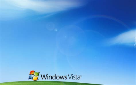 Windows Vista Microsoft łąka Chmury