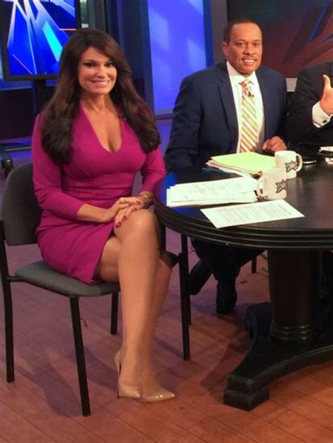 Kimberly Guilfoyle looking hot on the set of Fox News' The Five