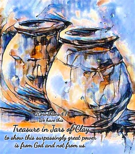 Treasure In Jars Of Clay Touching The King
