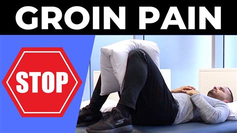 Groin Exercise At Home Pain Relief Youtube