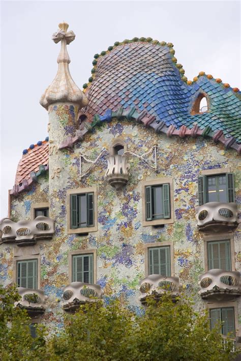 Casa Batlló Museu Modernista Dantoni Gaudí A Barcelona Barcelone