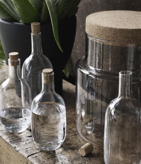 Hand Blown Glass Bottles 10 12 And Lidded Jars 30 Are One Of
