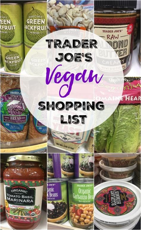 What's vegan at trader joe's, you ask? Trader Joe's Vegan Shopping List - Nora Cooks