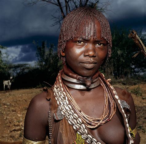 Woman Hamer Tribe Ethiopia License Image Lookphotos