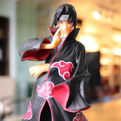 Naruto Manga Model Uchiha Itachi Toys Statue Anime Pvc Action Figures 23cm