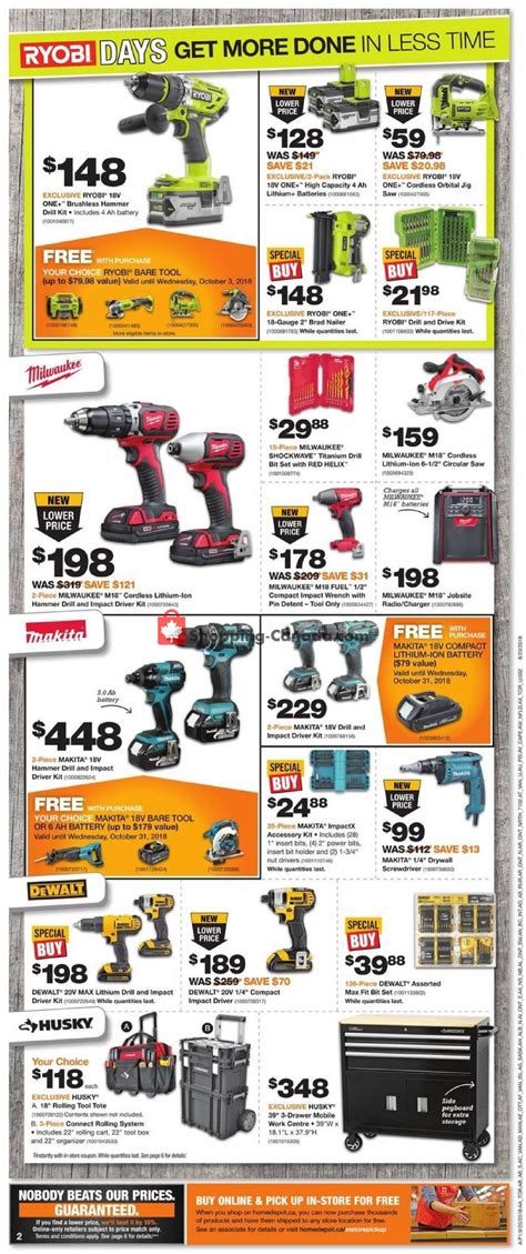 Home Depot Canada, flyer - September 20 - September 26, 2018 | Shopping